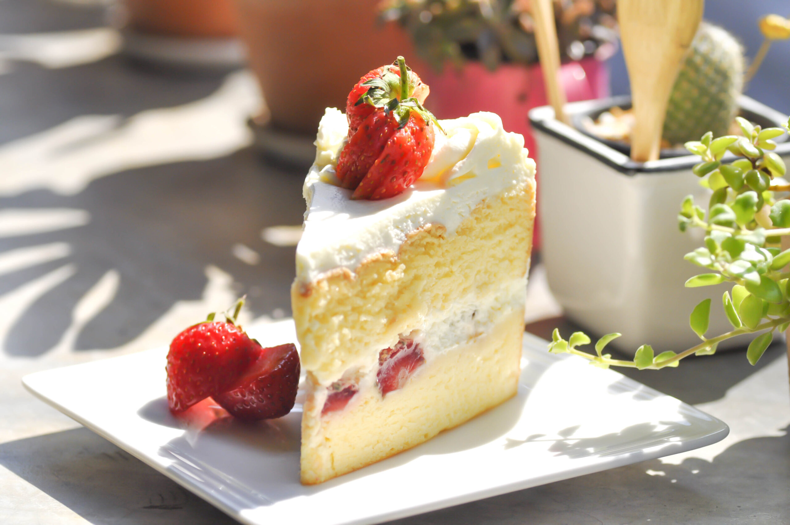 no bake strawberry shortcake